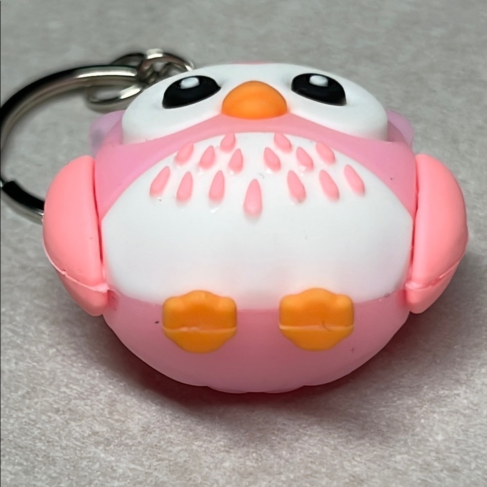 Cute Owl Keychain Bag Charm Backpack Accessory - Picture 8 of 9